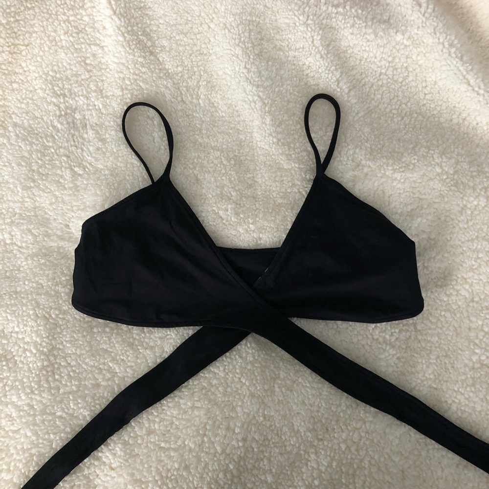 L space reversible Chloe wrap top
